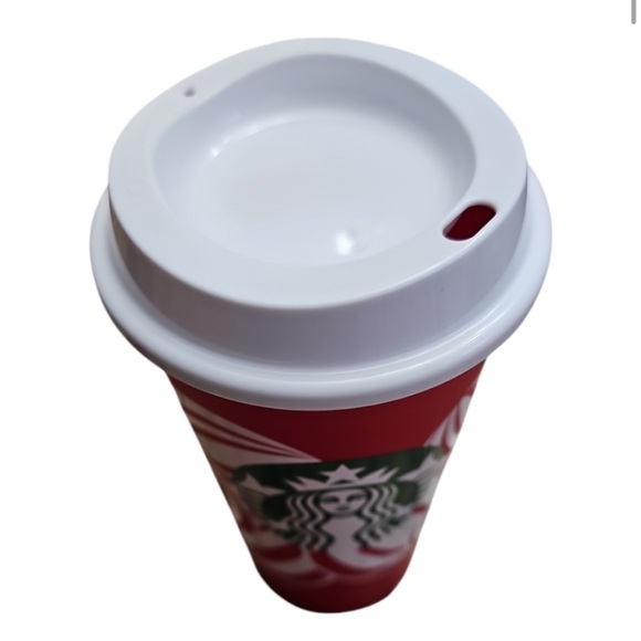 NEW 2024 STARBUCKS Holiday Reusable Coffee Cup - Picture 3 of 4